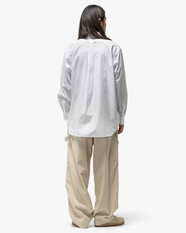 Engineered Garments 19 Century BD Shirt 2Ply Broadcloth White, Shirts