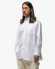 Engineered Garments 19 Century BD Shirt 2Ply Broadcloth White, Shirts