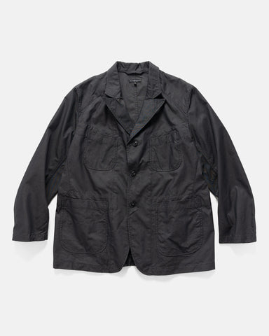 Engineered Garments CP Weather Poplin Bedford Jacket Charcoal, Jackets