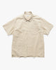 Engineered Garments Camp Shirt CL Sheeting Natural, Shirts