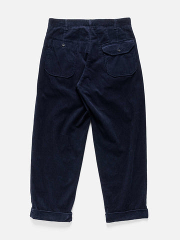 Engineered Garments Carlyle Pant 8W Corduroy Navy, Pants