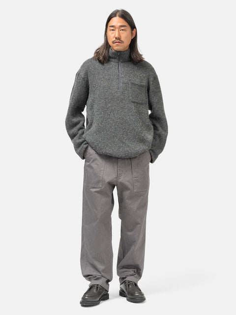 Engineered Garments Fatigue Pant PC Tanker Twill Grey, Pants