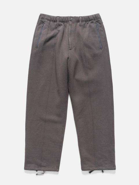 Engineered Garments Knit Leisure Pant 12oz Cotton Fleece Graphite, Bottoms