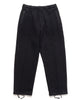 Engineered Garments Knit Leisure Pant Black 12oz Cotton Fleece, Bottoms