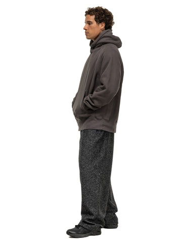 Engineered Garments Knit Leisure Pant Charcoal Wool Poly Melange, Bottoms