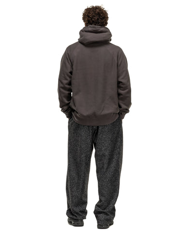 Engineered Garments Knit Leisure Pant Charcoal Wool Poly Melange, Bottoms