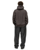 Engineered Garments Knit Leisure Pant Charcoal Wool Poly Melange, Bottoms