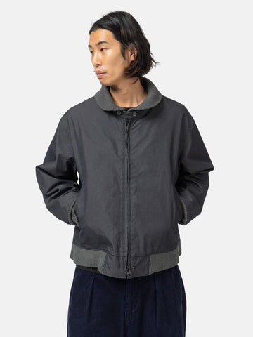 Engineered Garments LL Jacket CP Weather Poplin Charcoal, Jackets