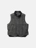 Engineered Garments LL Vest Wool Shaggy Twill Black, Vests