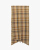 Engineered Garments Long Scarf Cotton Madras Plaid Olive, Accessories