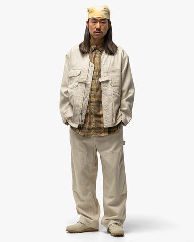 Engineered Garments Painter Pant CL Java Cloth Natural, Bottoms