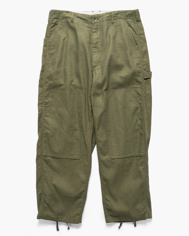 Engineered Garments Painter Pant CL Java Cloth Olive, Bottoms