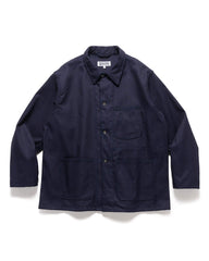 Engineered Garments WORKADAY Utility Jacket Dark Navy Cotton Heavy Base, Outerwear