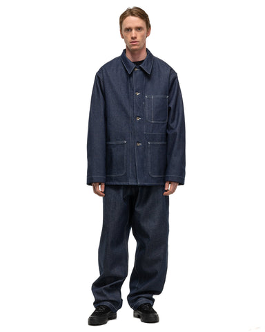 Engineered Garments WORKADAY Utility Jacket Indigo 12oz Denim, Outerwear