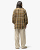 Engineered Garments Work Shirt Cotton Madras Plaid Olive, Shirts