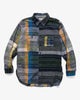 Engineered Garments Work Shirt Navy/Yellow/Green, Shirts