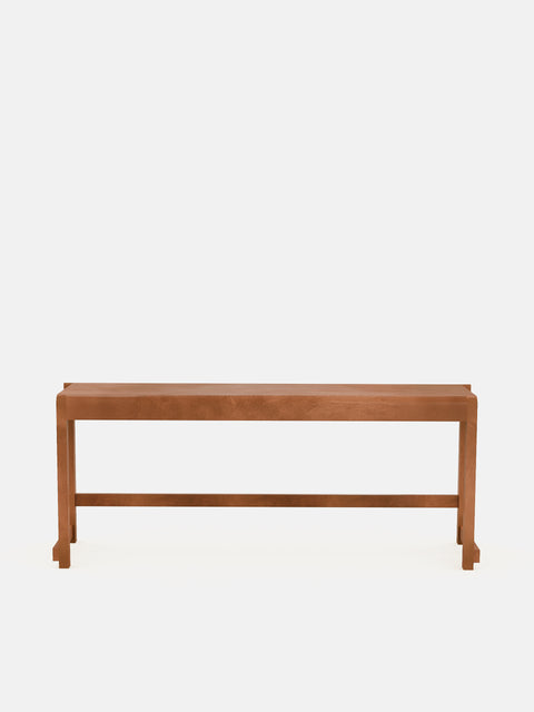 FRAMA Bench 01 Warm Brown Birch, Bench