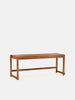 FRAMA Bench 01 Warm Brown Birch, Bench
