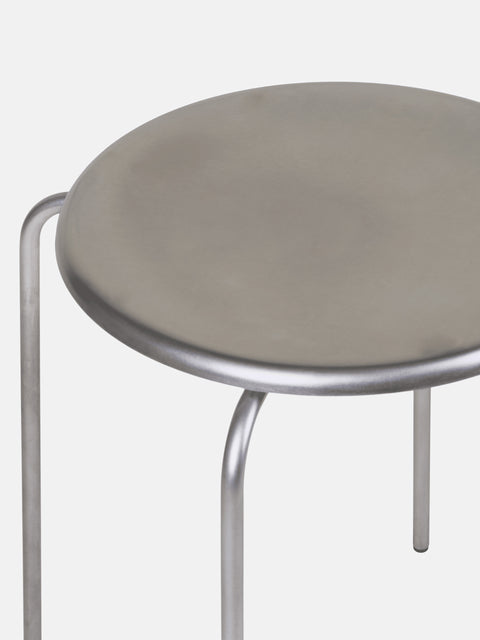 FRAMA Petit Rond Stool Stainless Steel, Stool