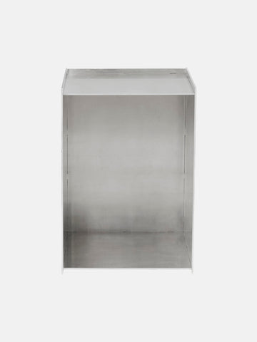 FRAMA Rivet Box Table Aluminum, Side table