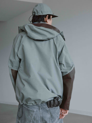 HAVEN Spectre Jacket - GORE-TEX® Nylon 3L / Leather Black, Shells & Rain Jackets