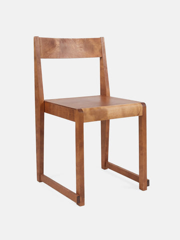 FRAMA Chair 01 Warm Brown Birch, Chair