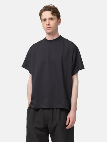 Goldwin 0 Helicoid T-shirt Ink Black, T-Shirts