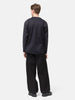 Goldwin 0 Paneled Mesh L/S Top Ink Black, T-Shirts