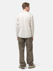 Goldwin 0 Paneled Mesh L/S Top White Sand, T-Shirts