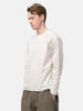 Goldwin 0 Paneled Mesh L/S Top White Sand, T-Shirts