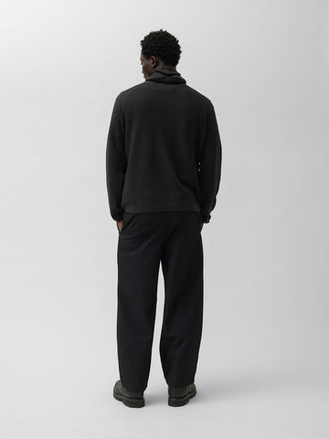 Goldwin 0 Perforated Wholegarment Knit Top Black, Hoodies