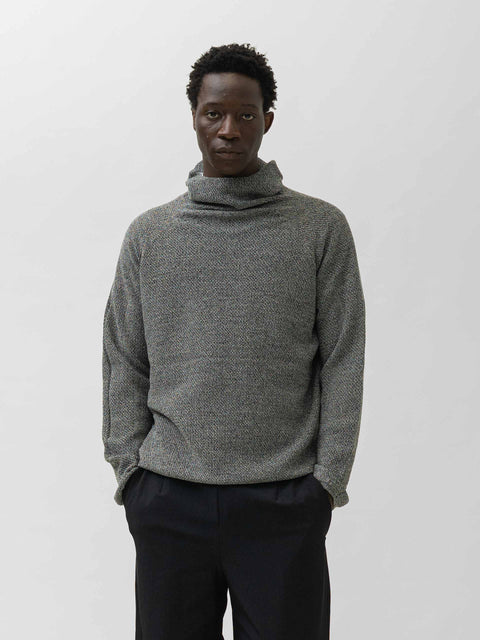 Goldwin 0 Perforated Wholegarment Knit Top Frozen Dew, Hoodies