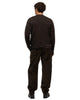 Goldwin 0 Reaction Diffusion Knit Top Dark Brown, Sweaters