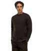 Goldwin 0 Reaction Diffusion Knit Top Dark Brown, Sweaters