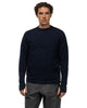 Goldwin 0 Reaction Diffusion Knit Top Dark Navy, Sweaters