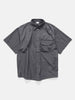 Goldwin 0 Retroreflective Short Sleeved Shirt Deep Charcoal, Shirts