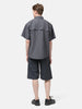 Goldwin 0 Retroreflective Short Sleeved Shirt Deep Charcoal, Shirts