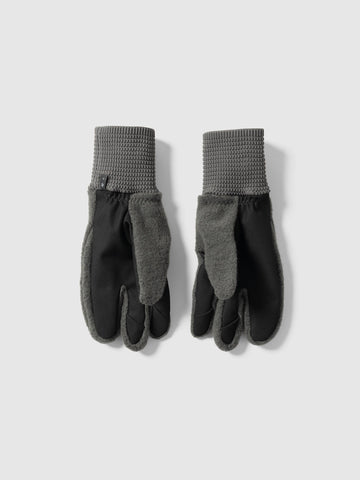 Goldwin 0 Wool Fleece Gloves Dark Lava, Gloves