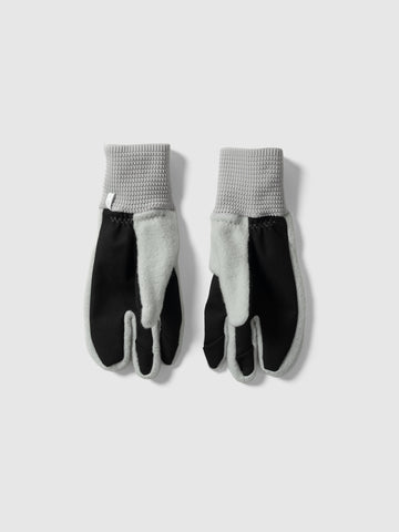 Goldwin 0 Wool Fleece Gloves Natural Gray, Gloves