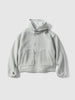 Goldwin 0 Wool Fleece Hoodie Natural Gray, Hoodies
