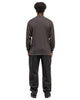 Goldwin Convexity Comfort Mock Neck L/S Shirt Deep Charcoal, T-Shirts