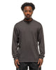 Goldwin Convexity Comfort Mock Neck L/S Shirt Deep Charcoal, T-Shirts