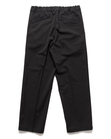 Goldwin One Tuck Straight Pants Black, Bottoms