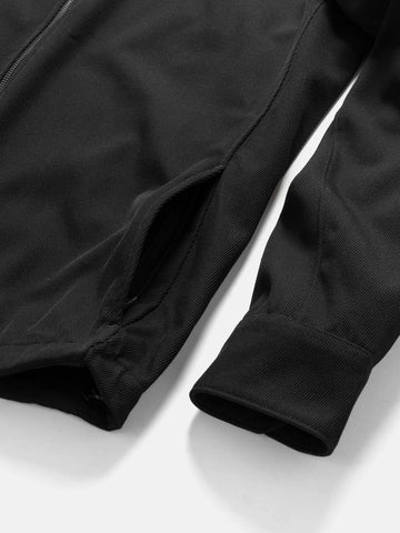 HAVEN Guide Shirt - Super 100 Wool Gabardine Black, Shirts