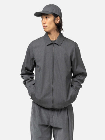 HAVEN Guide Shirt - Super 100 Wool Gabardine Charcoal, Shirts