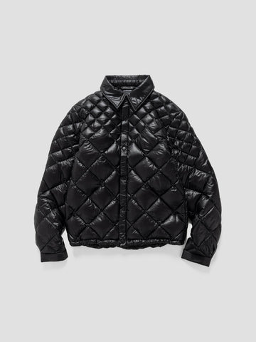 HAVEN / NANGA Skyline Shirt Jacket - Nylon Ripstop / Goose Down Black, Down Jackets