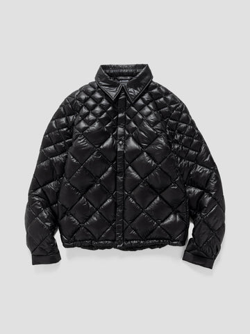 HAVEN / NANGA Skyline Shirt Jacket - Nylon Ripstop / Goose Down Black, Down Jackets