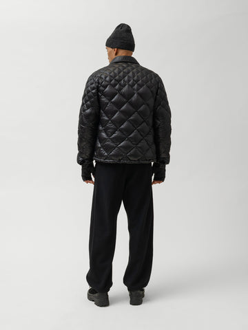 HAVEN / NANGA Skyline Shirt Jacket - Nylon Ripstop / Goose Down Black, Down Jackets