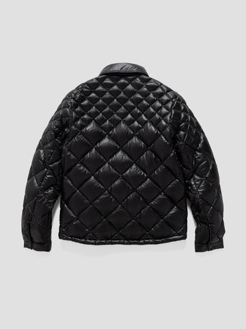 HAVEN / NANGA Skyline Shirt Jacket - Nylon Ripstop / Goose Down Black, Down Jackets