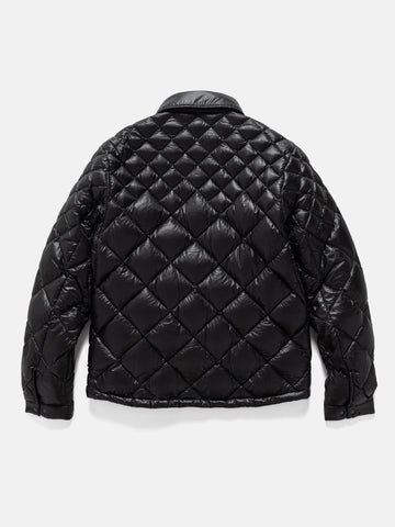 HAVEN / NANGA Skyline Shirt Jacket - Nylon Ripstop / Goose Down Black, Down Jackets